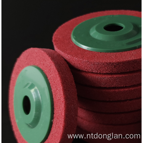 Polishing Nylon Fiber Polishing Disc Non Woven Wheel In Abrasive Tools